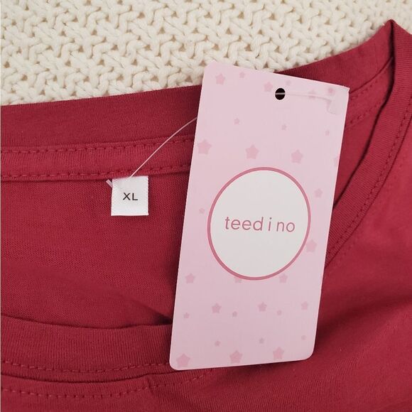 Teedino 'Be Kind ' Crewneck Tee sz XL - Picture 8 of 9